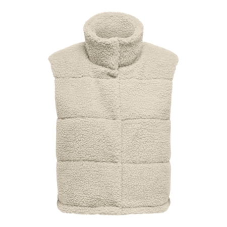 ONLSANDRA TEDDY WAISTCOAT LIFE 189959 Pumice S