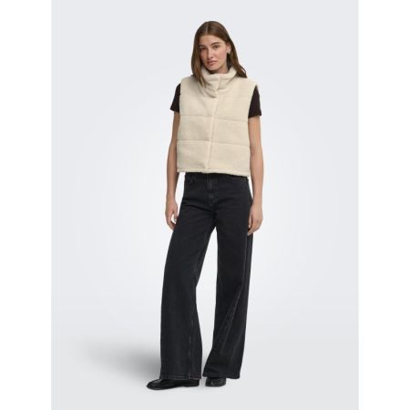 ONLSANDRA TEDDY WAISTCOAT LIFE 189959 Pumice S