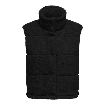 ONLSANDRA TEDDY WAISTCOAT LIFE 177911 Black