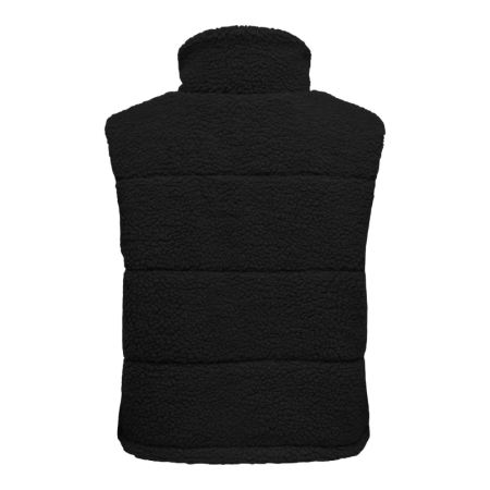 ONLSANDRA TEDDY WAISTCOAT LIFE 177911 Black