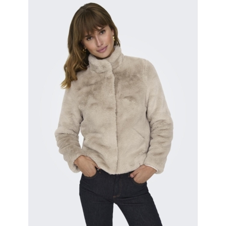 ONLNEWVIDA FAUX FUR JACKET OTW 183019 Humus