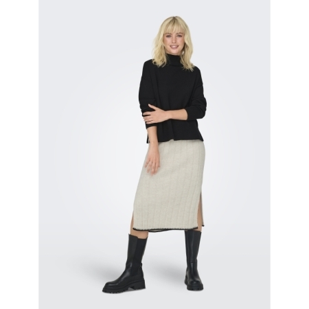 ONLCHICK STITCH MV SKIRT KNT 189959001 Pumic