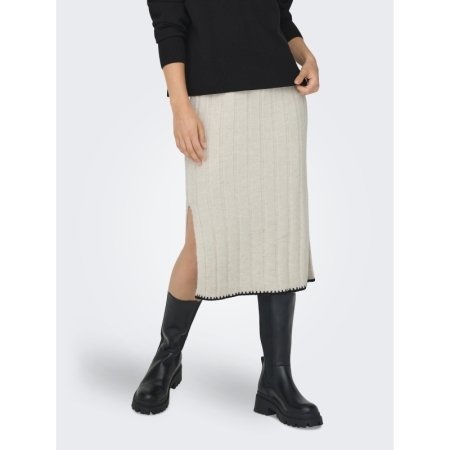 ONLCHICK STITCH MV SKIRT KNT 189959001 Pumic