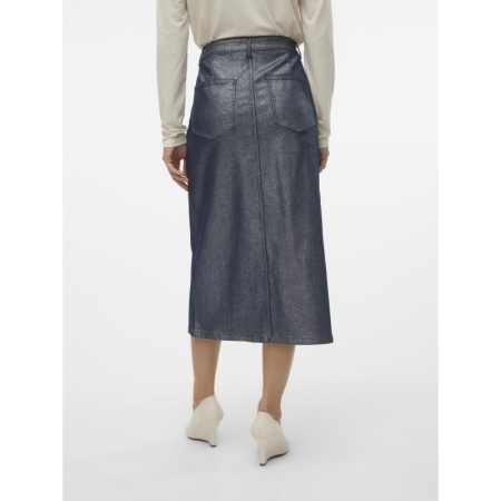 VMVERI HR CALF DNM SKIRT VI246 178001001 Mediu