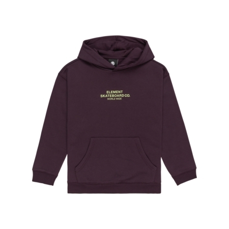 SKATEBOARD CO HOOD YOUTH PSN0 PLUM PERFE