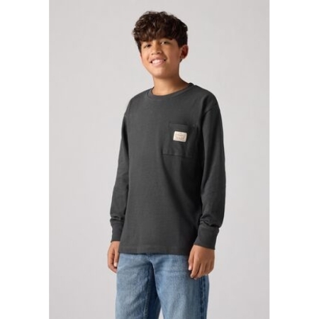 LVB LONG SLEEVE POCKET TEE G4O PIRATE BLAC