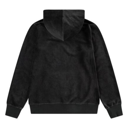 LVB KNIT CORDUROY HOODIE G4O PIRATE BLAC