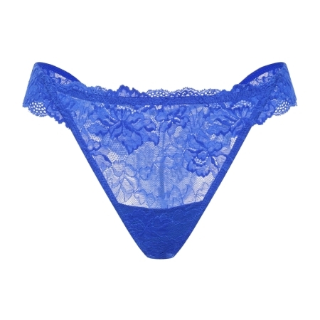 LACE THONG SAPPHIRE