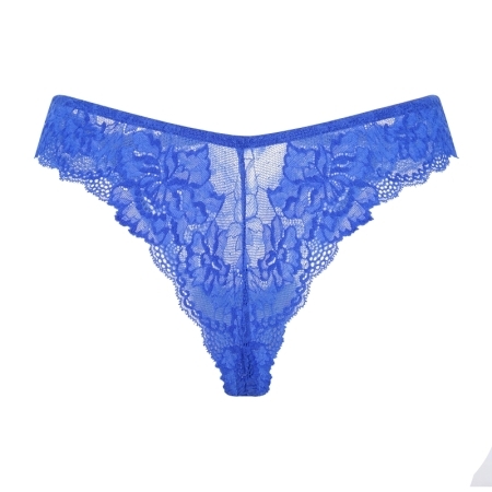 LACE THONG SAPPHIRE