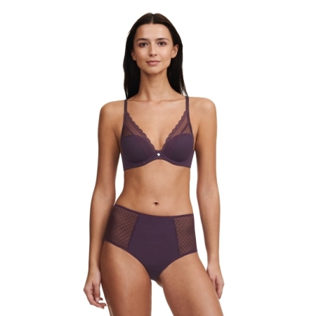 NORAH CHIC 0UA AUBERGINE