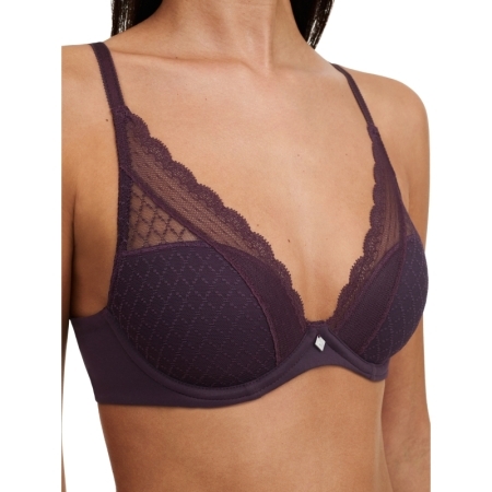 NORAH CHIC 0UA AUBERGINE