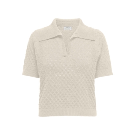 ONLCOSIMA SS STRUCTURE POLO KN 180083 Birch