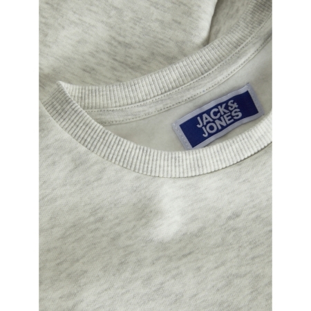 JJCHARGE PRINTED SWEAT CREW NE 200349 White Me