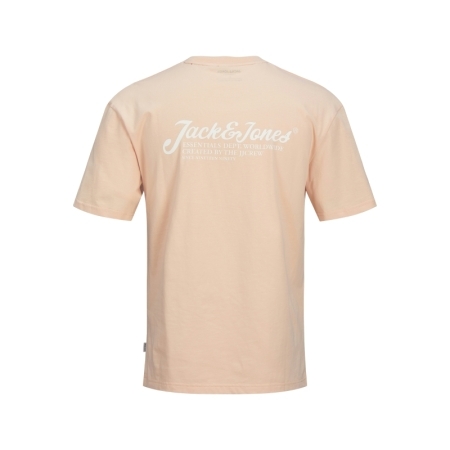 JJBEAU TEE SS CREW NECK JNR 177316 Peach Pa