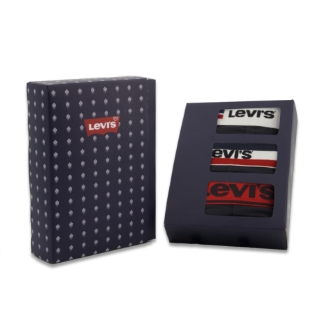 LEVIS MEN GIFTBOX ICONIC BOXER BLACK COMBO