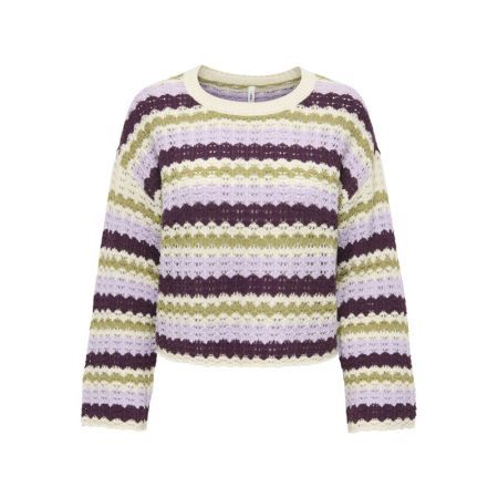 ONLASA LS SHORT O-NECK CC KNT 180083013 Birch