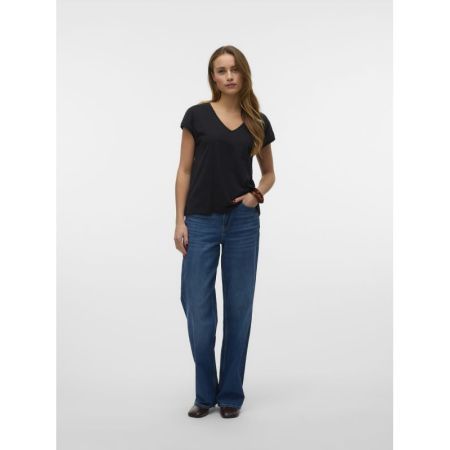 VMLUNA SS V-NECK TEE JRS NOOS 177868 Black