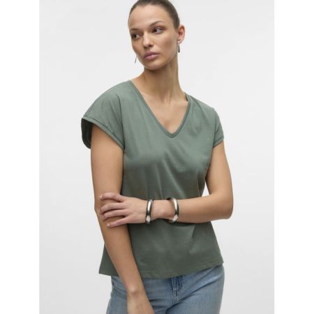 VMLUNA SS V-NECK TEE JRS NOOS 224196 Laurel W