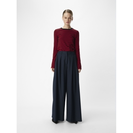 OBJREGAN HW SUPER WIDE PANTS 1 194620 Sky Capt