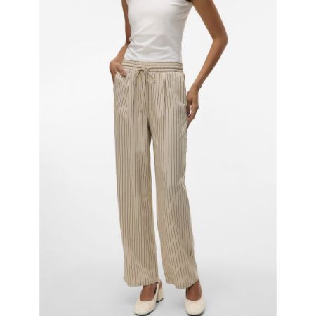 VMJESMILO WIDE PANTS WVN GA NO 271875004 Silve