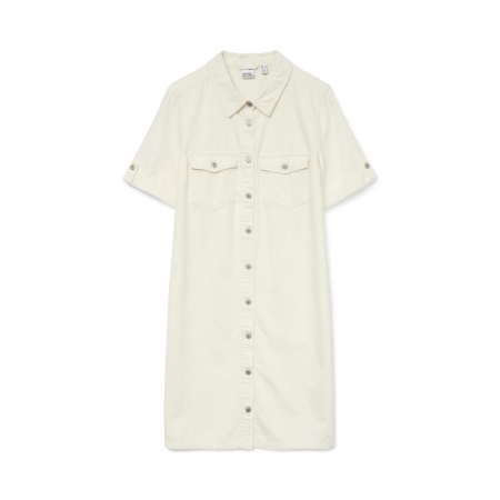 VMJENNIE SS SHORT DENIM DRESS 178857 Cloud Da