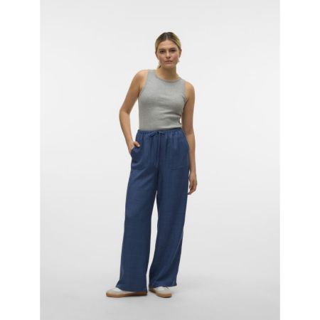 VMMELANEY HW LOOSE PANT WVN GA 229916001 Dark