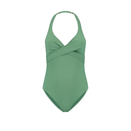 PADDED SWIMSUIT 731 GREEN SHIMMER