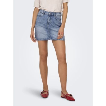ONLSTELLA SHORT SKIRT DNM AZG 177934 Light Bl