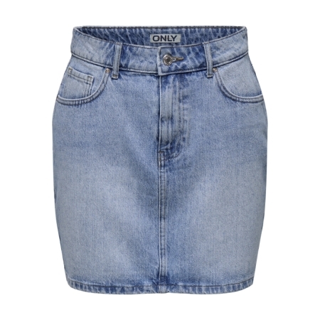 ONLSTELLA SHORT SKIRT DNM AZG 177934 Light Bl