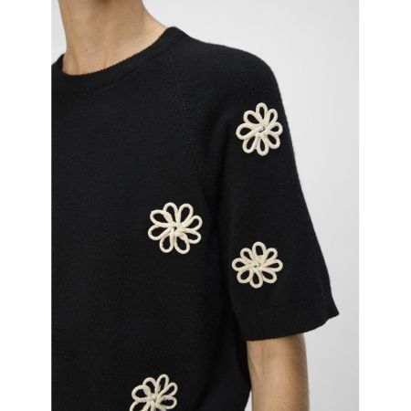 OBJLANEY RUBIN SS PULLOVER NOO 177981008 Black