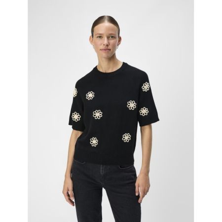 OBJLANEY RUBIN SS PULLOVER NOO 177981008 Black