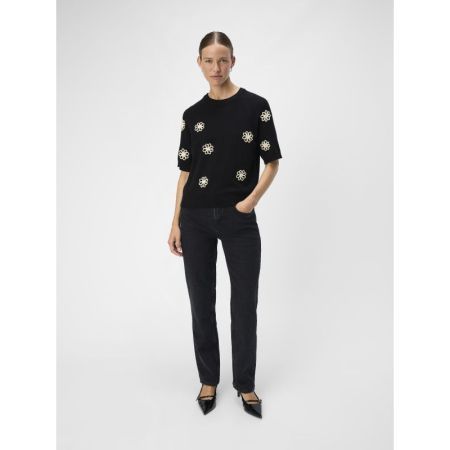 OBJLANEY RUBIN SS PULLOVER NOO 177981008 Black