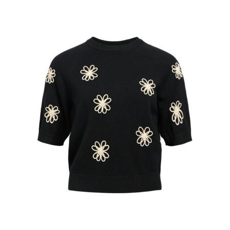 OBJLANEY RUBIN SS PULLOVER NOO 177981008 Black