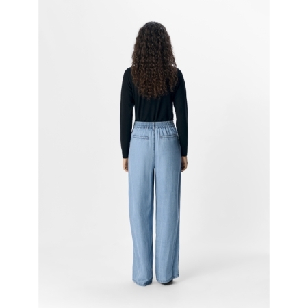 OBJFRAME LISA WIDE MW PANTS NO 178832 Light Bl
