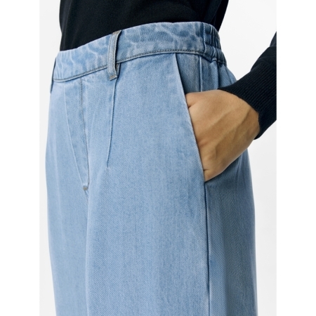OBJFRAME LISA WIDE MW PANTS NO 178832 Light Bl