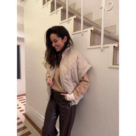 SIGNATURE BODYWARMER BEIGE - BEIGE ZIPPER