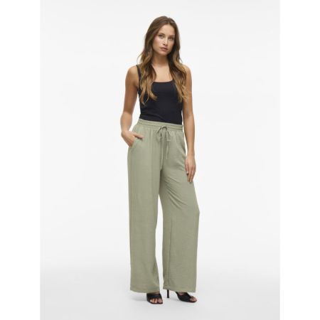 VIJOSA HW WIDE PANTS - NOOS 295047 Oil Gree