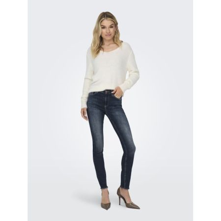 ONLELLA PIUMO LS V-NECK KNT 177922 Cloud Da