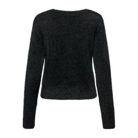 ONLELLA PIUMO LS V-NECK KNT 177911 Black