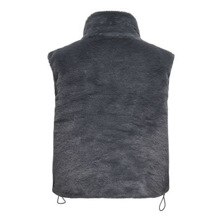 ONLDANA LIFE FAUX FUR WAISTCOA 209350 Blackene