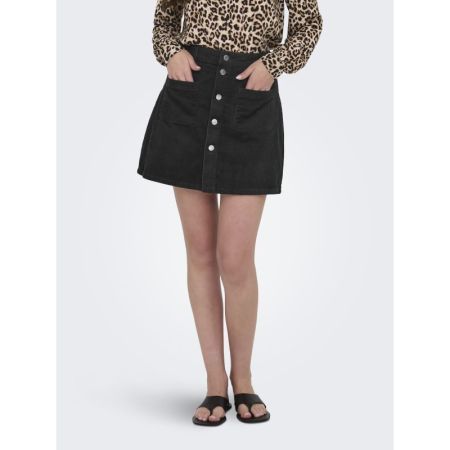 JDYSHIRAZ CORDUROY SKIRT PNT D 244915 Chocolat