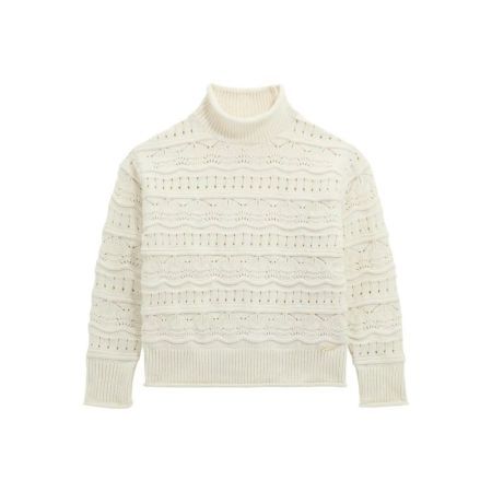 LS SWEATER G012 CREAM WHIT