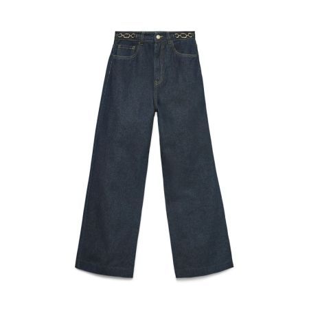 VMKATHY HR WIDE JEANS SI330 178006 Dark Blu