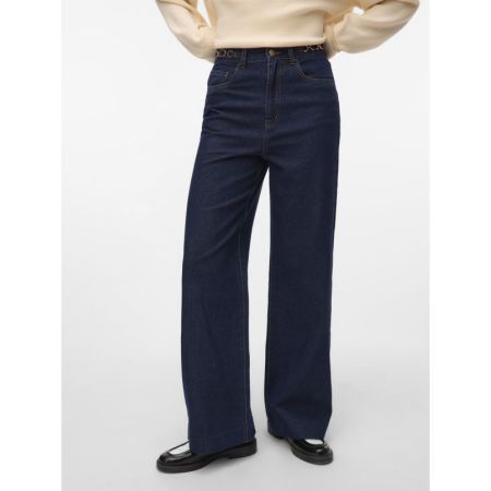 VMKATHY HR WIDE JEANS SI330 178006 Dark Blu
