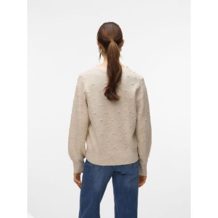 VMFRANCESCA LS O-NECK PULLOVER 222913001 Birch