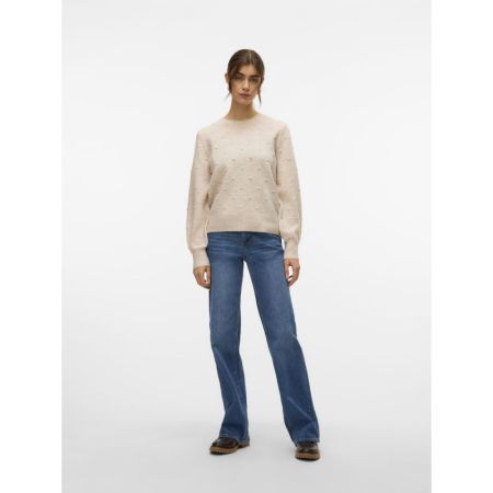 VMFRANCESCA LS O-NECK PULLOVER 222913001 Birch