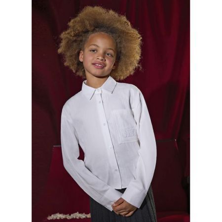 POCKET BLOUSE 059 CREAM