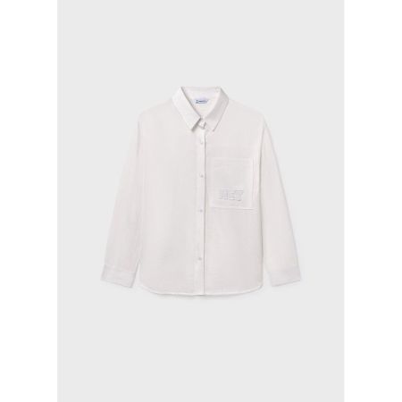 POCKET BLOUSE 059 CREAM