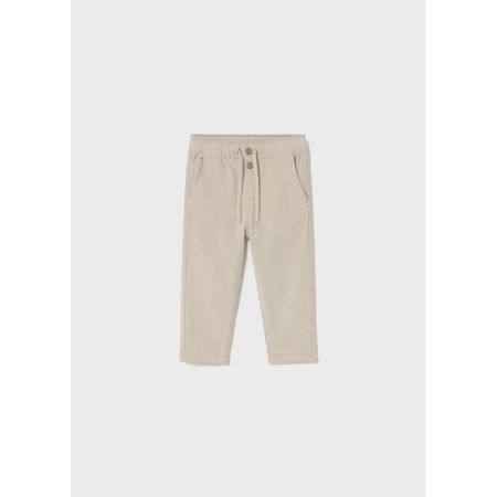 MICRO-CORD LINED TROUSERS 090 COL. MOLE
