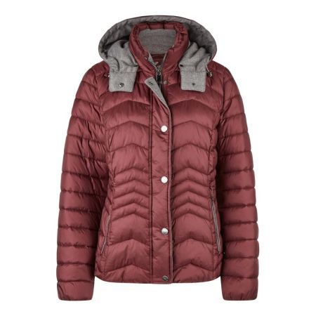 JACKE DOWN FREE MIT KAPUZE 495 BURGUND